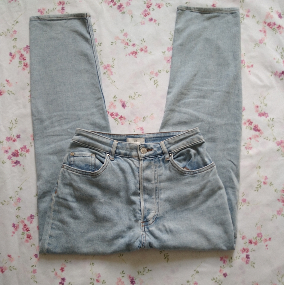 h&m mom jeans